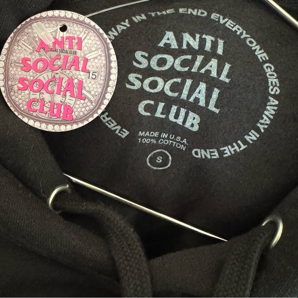NWT Anti Social Social Club  Hoodie - Picture 2 of 3